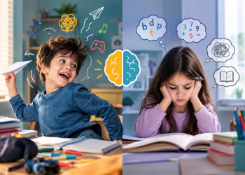 تفاوت بیش فعالی و اختلال یادگیری چیست؟